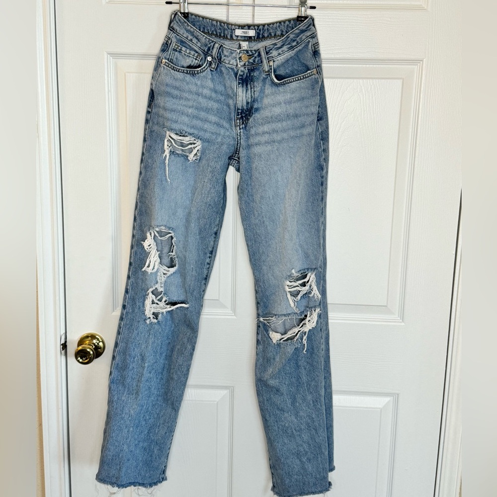 Forever 21 ripped jeans